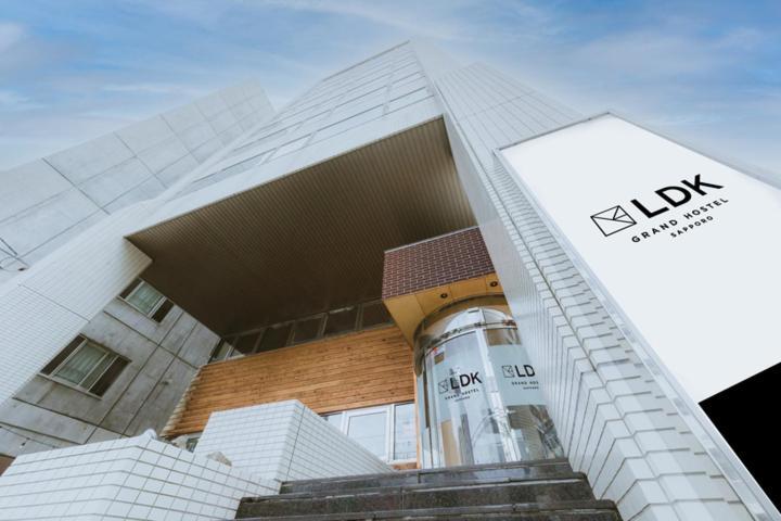 Grand Hostel Ldk Sapporo Exteriör bild