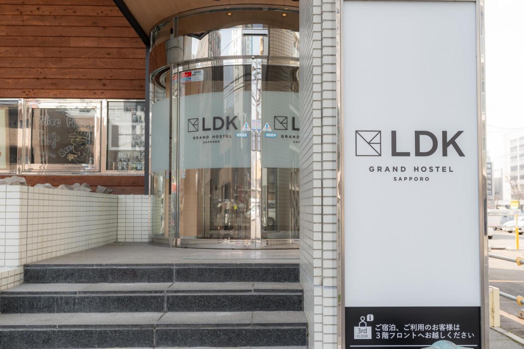 Grand Hostel Ldk Sapporo Exteriör bild