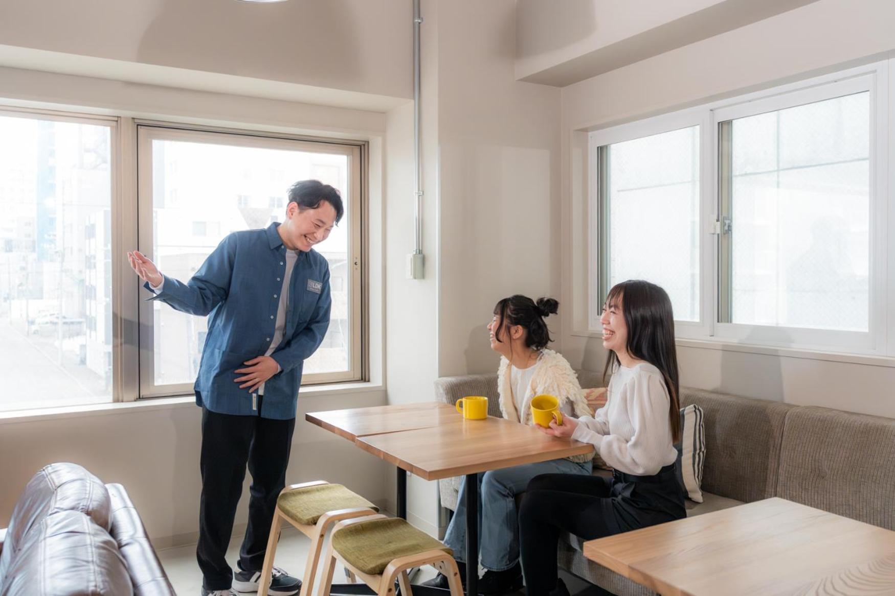 Grand Hostel Ldk Sapporo Rum bild